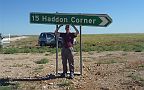 04-Duncan holds up an important sign which had fallen over